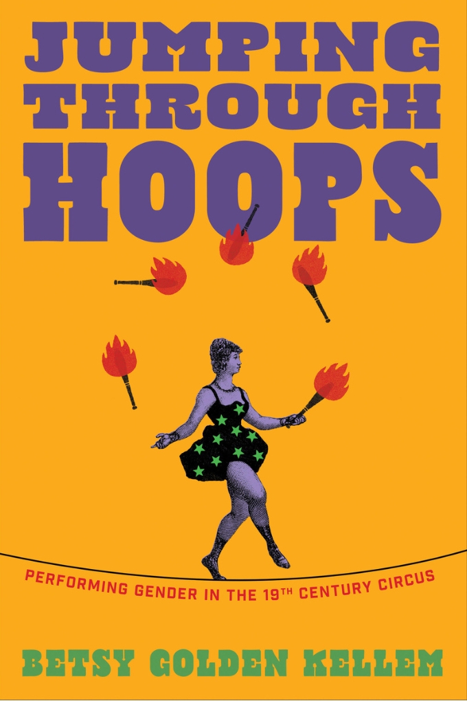 Book cover: Jumping Through Hoops by Betsy Golden Kellem