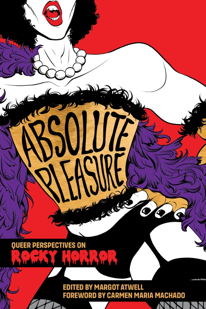 Book cover: Absolute Pleasure edited by Margot Atwell