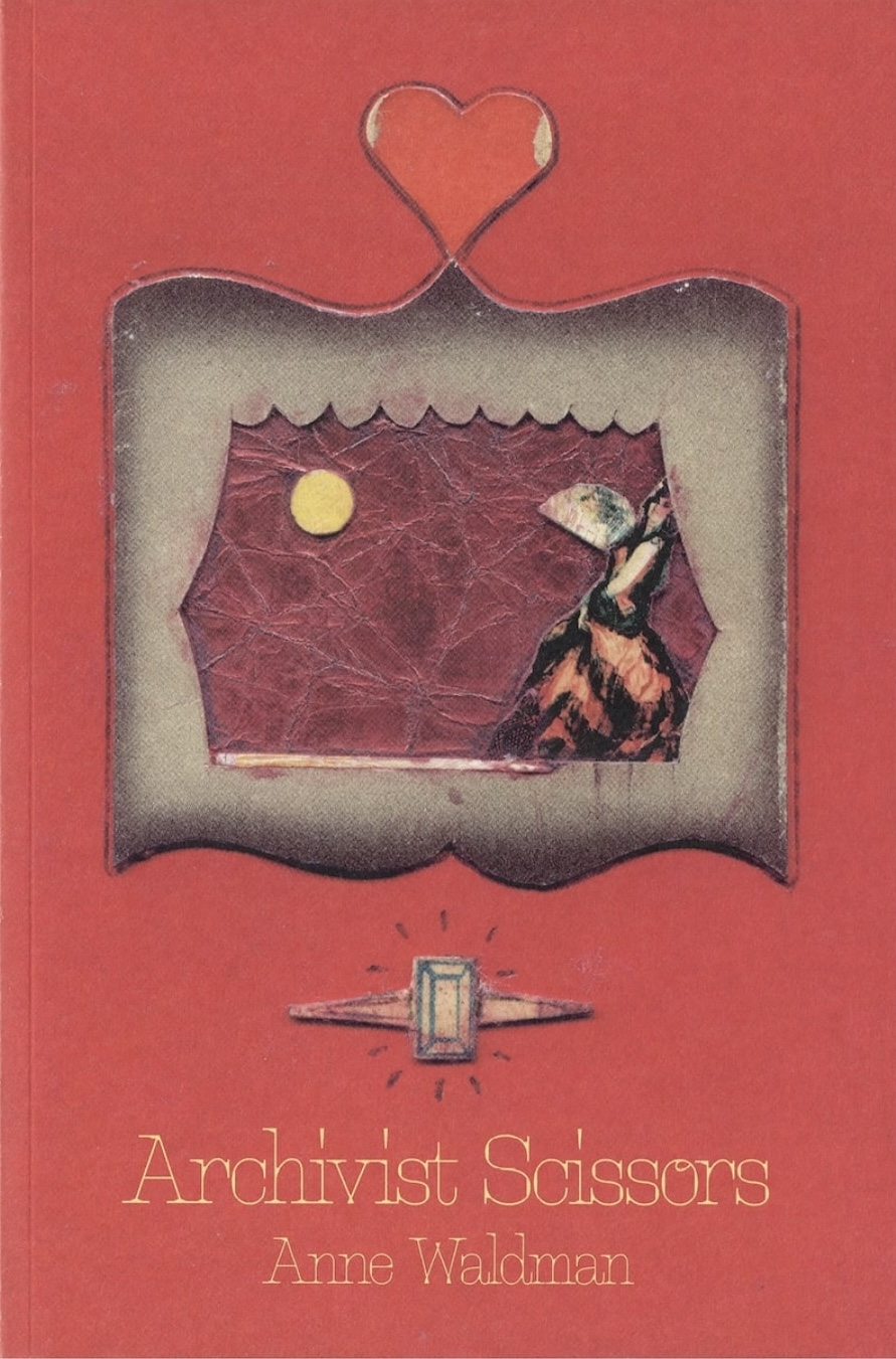 Book cover: Archivist Scissors by Anne Waldman