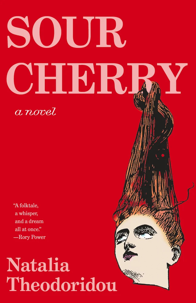 Book cover: Sour Cherry by Natalia Theodoridou