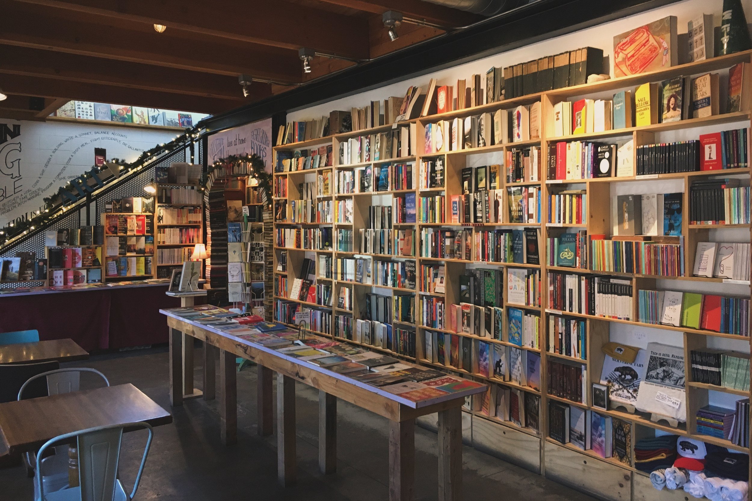 Perelandra Bookshop interior